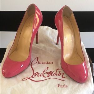 Fifi 100 Patent Calf Christian Louboutin Heels